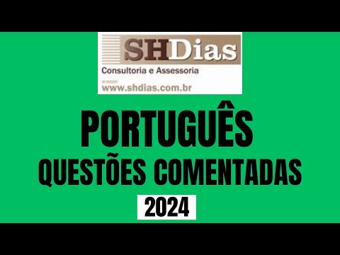 SH DIAS/IGECS l CORREÇÃO DE PROVA l PORTUGUÊS