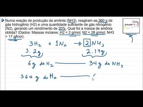 YIELD IN A CHEMICAL REACTION / STOICHIOMETRIC CALCULATION
