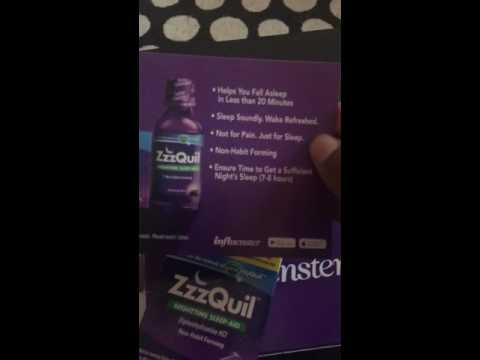 ZzzQuil Sleep Aid Sample Courtesy of Influenster