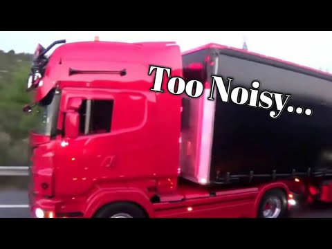 Scania V8 Open Pipes Very Loud 🔥🔥🔥🔥
