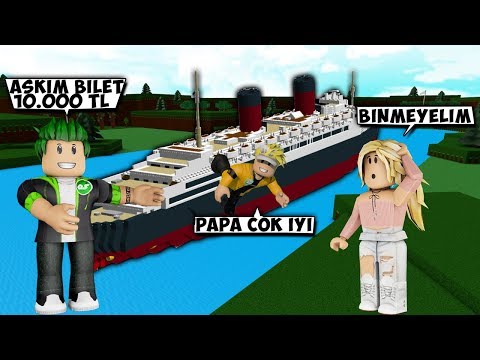 Ailem Ile 1936 Gemisi Yaptik Build A Boat 15 Roblox - 
