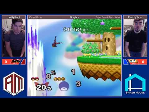 Smash House 2 WR2 - prettyflac0 (Fox, Falco) vs Peachy Keen (Peach)