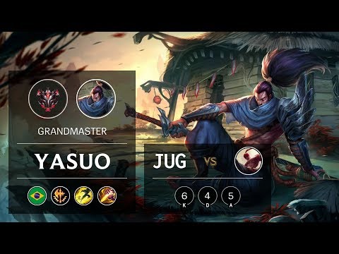 Yasuo Jungle vs Lee Sin - BR Grandmaster Patch 9.15