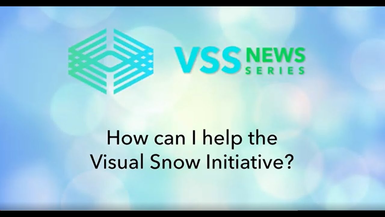 How can I help the Visual Snow Initiative?