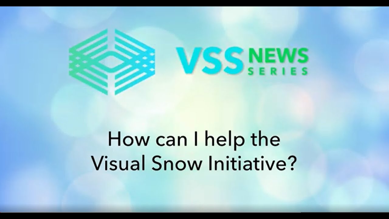 How can I help the Visual Snow Initiative?