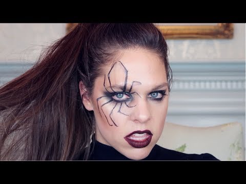 SPIDER Halloween Makeup Tutorial I Witchy Makeup Video