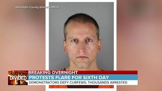 Protests Flare for Sixth Day Following the Death of George Floyd (America This Morning)