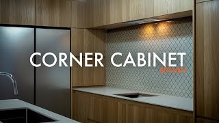 W132_Corner cabinet in kitchen