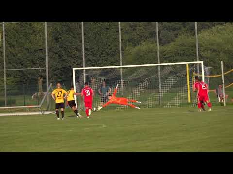 Tor durch Dennis Falinski (Bovender SV) im Testspiel gegen den CSC 03 Kassel zum 2:2.
