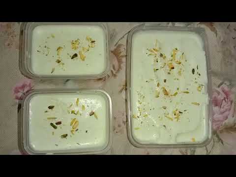 Home Make Pista Ice Cream