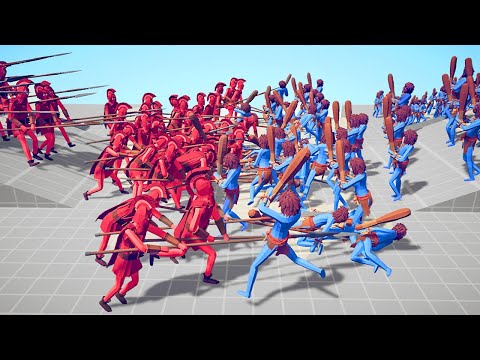 100x MELEE UNITS ⚔️ vs ⚔️ 100x MELEE UNITS TOURNAMENT / Totally Accurate Battle Simulator ( TABS )