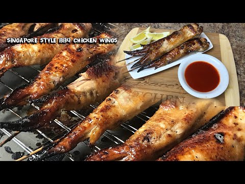 How To Make Singapore Style BBQ Chicken Wings l How to make the BEST Chicken Wing Marinade