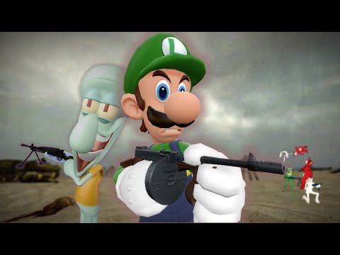 LUIGI SE UNE AL EJÉRCITO - Garry's Mod (Loquendo)