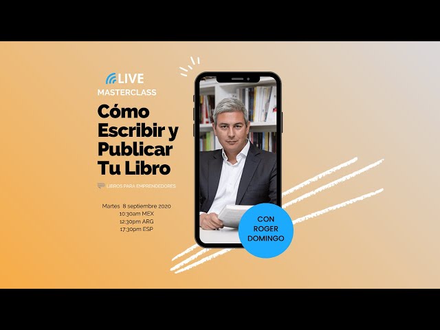 Vídeo relacionado con Cómo escribir y publicar un libro con éxito