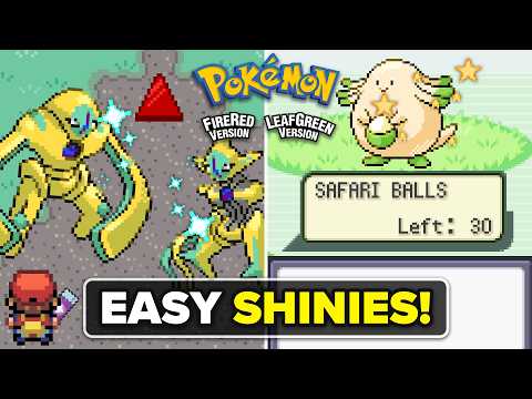 The Ultimate Shiny Hunting Guide for Pokemon FireRed + LeafGreen!