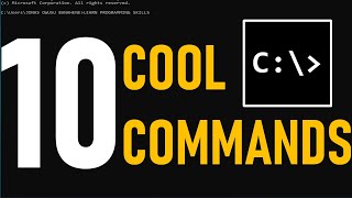10 Cool Command Prompt Commands You Should Know - CMD Tutorials