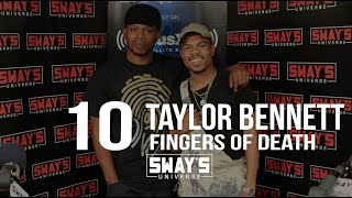 Taylor Bennett Smashes the Very First 10 Fingers of Death! | Sway's Universe
