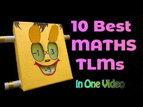 10 BEST MATHS TLMs IN ONE VIDEO || MATHS TLM || TLM for primary school