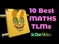 10 BEST MATHS TLMs IN ONE VIDEO || MATHS TLM || TLM for primary school
