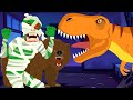 we're going on a monster hunt vs trex dinosaur hunt vs rhino hunt vs bear hunt songs for preschooler