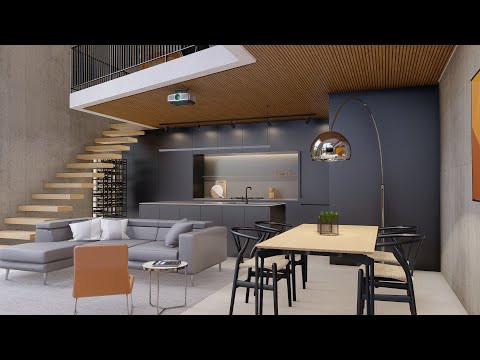 Loft with Indoor Pool - Modern and Cozy Home