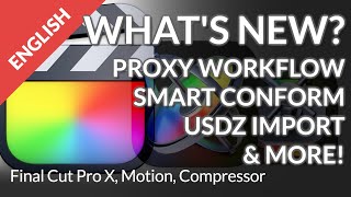 🎬 The Final Cut Pro 10.4.9 Update - Everything You Need to Know + Motion &amp; Compressor!