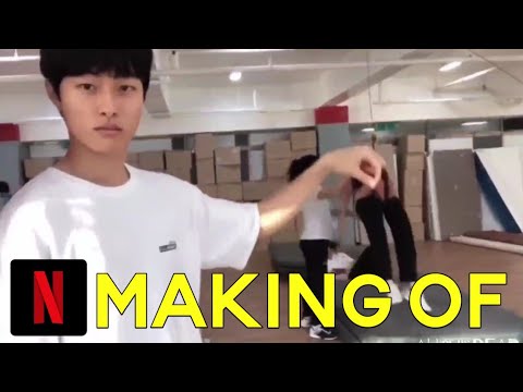 MAKING OF All Of Us Are Dead 😱 (PART - 4) BTS - Behind the scene |Funny not scary🤣Cast heyok❤️NaM Ra