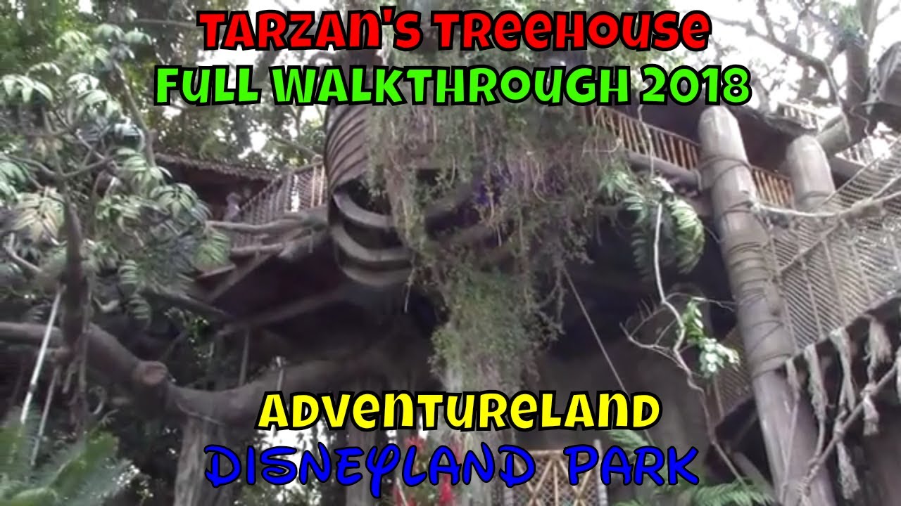 Tarzan's Treehouse Walkthrough at Disneyland Park