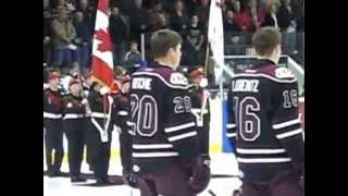 preview picture of video '2672 RC(Army)CC at Peterborough Petes Remembrance Ceremony'