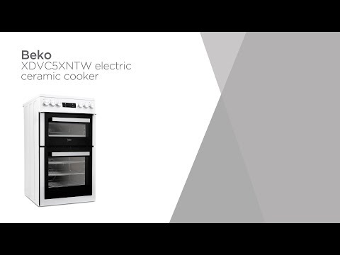 Beko XDVC5XNTW 50 cm Electric Cooker - White | Product Overview | Currys PC World