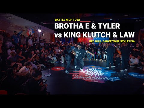 BROTHA E & TYLER vs KING KLUTCH & LAW [top 4] // stance x RB Dance Your Style USA USA 2v2 - 2023 4k