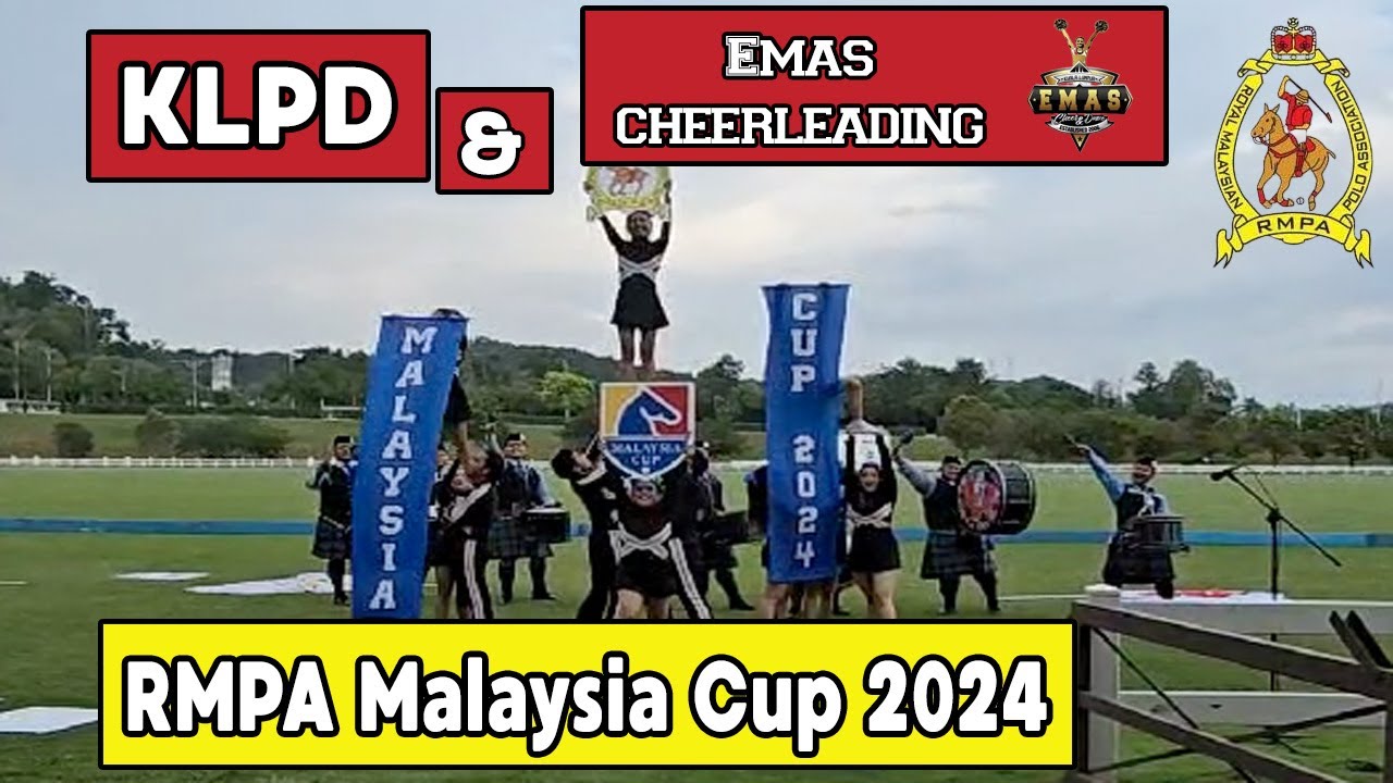 KLPD x EMAS Cheerleaders performing for Royal Malaysian Polo Club