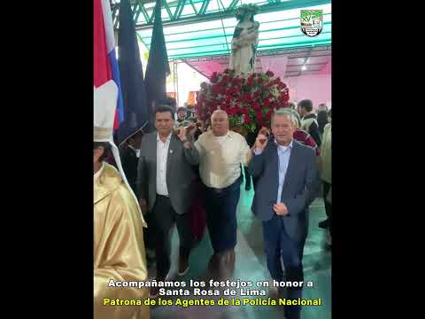 Acompañamos los festejos en honor a Santa Rosa de Lima en Benjamín Aceval