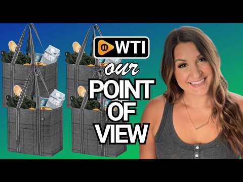 VENO 4 Pack Reusable Grocery Bags with Hard Bottom - WTI product video review