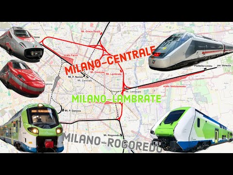 Journey through Milan | Milano-Lambrate - Milano-Rogoredo - Milano-Centrale