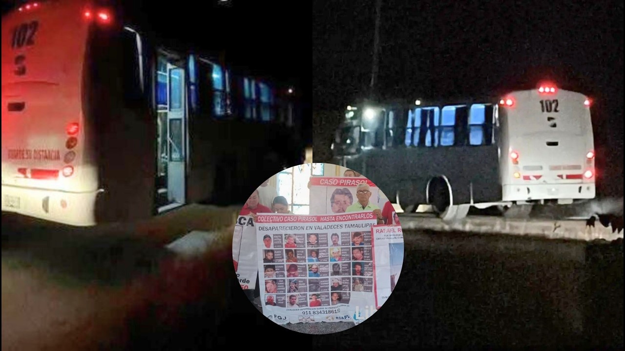 BUSCAN el AUTOBÚS FANTASMA que DESAPARECIÓ en MÉXICO