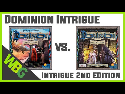 Dominion Intrigue VS. Dominion Intrigue Second Edition