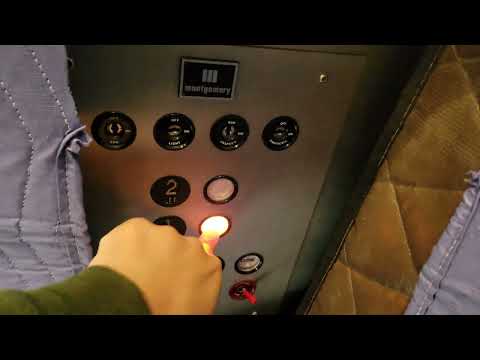 2023 retake 1985 Montgomery A-Series Hydraulic Elevator | Canyon Park BC Building E | Bothell WA