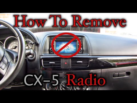FACTORY RADIO REMOVAL | MAZDA CX-5 (2013+)