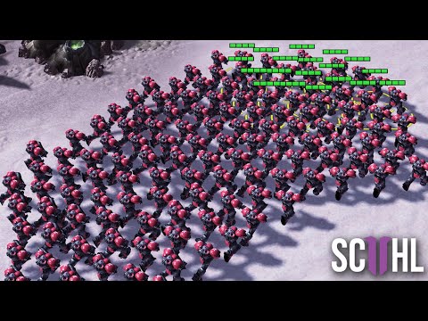 130+ MARINES In a Professional Starcraft 2 Match: Marinelord vs. Clem