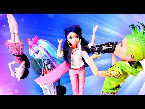 Spielspaß mit Miraculous Ladybug! Marinette und die Monster High Schule