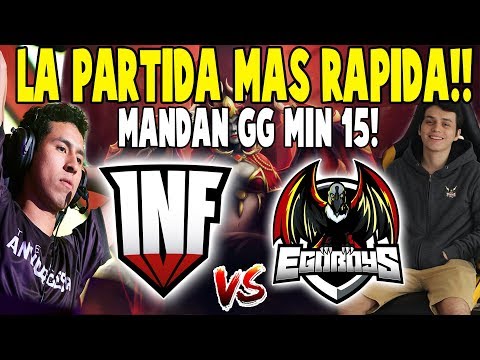 INFAMOUS vs EGOBOYS [BO1] - La Partida Mas Rápida del Torneo - THE INTERNATIONAL 2019 DOTA 2