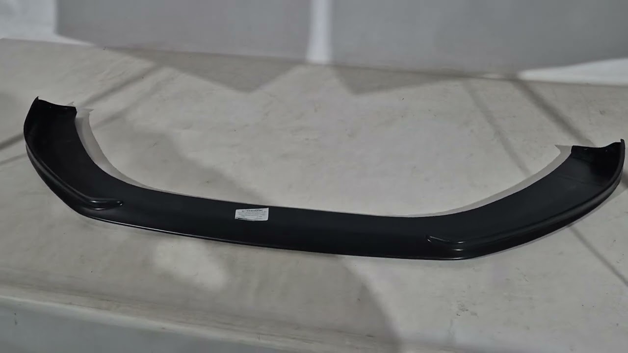 Audi A4 B8 2007–2015 Sprednji lip spojler DPT (2011-2015, za lakiranje) Video 1