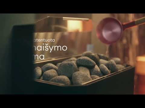 Klimato kontrolės įrenginys pirčiai SAUNUM Base video