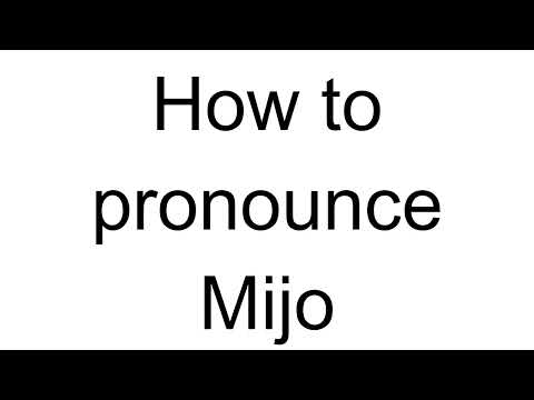 How to Pronounce Mijo (Croatian)