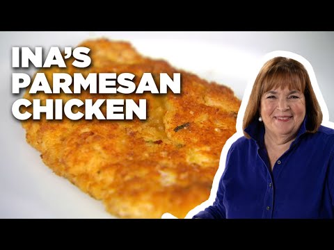 Thumbnail of the video: Ina's Parmesan Chicken | Food Network