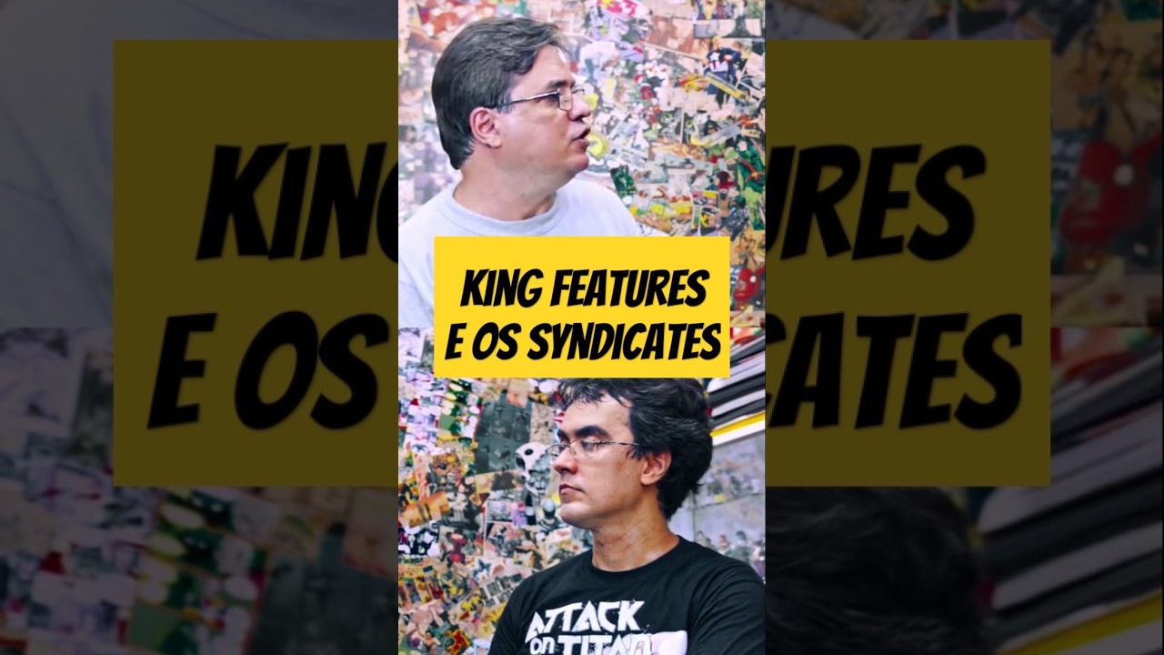 Como o King Features revolucionou o mercado dos Syndicates #quadrinhos #shorts #hqs #quadrilateros