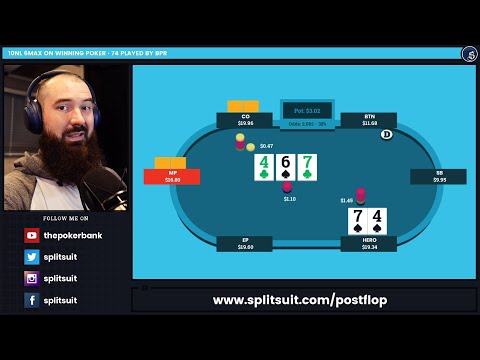 LEADING vs. CHECK-RAISING Flops With Two Pair | SplitSuit Poker