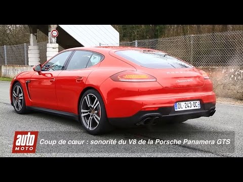 Porsche Panamera GTS : la sonorité de son V8 - Coup de cœur AutoMoto 2015