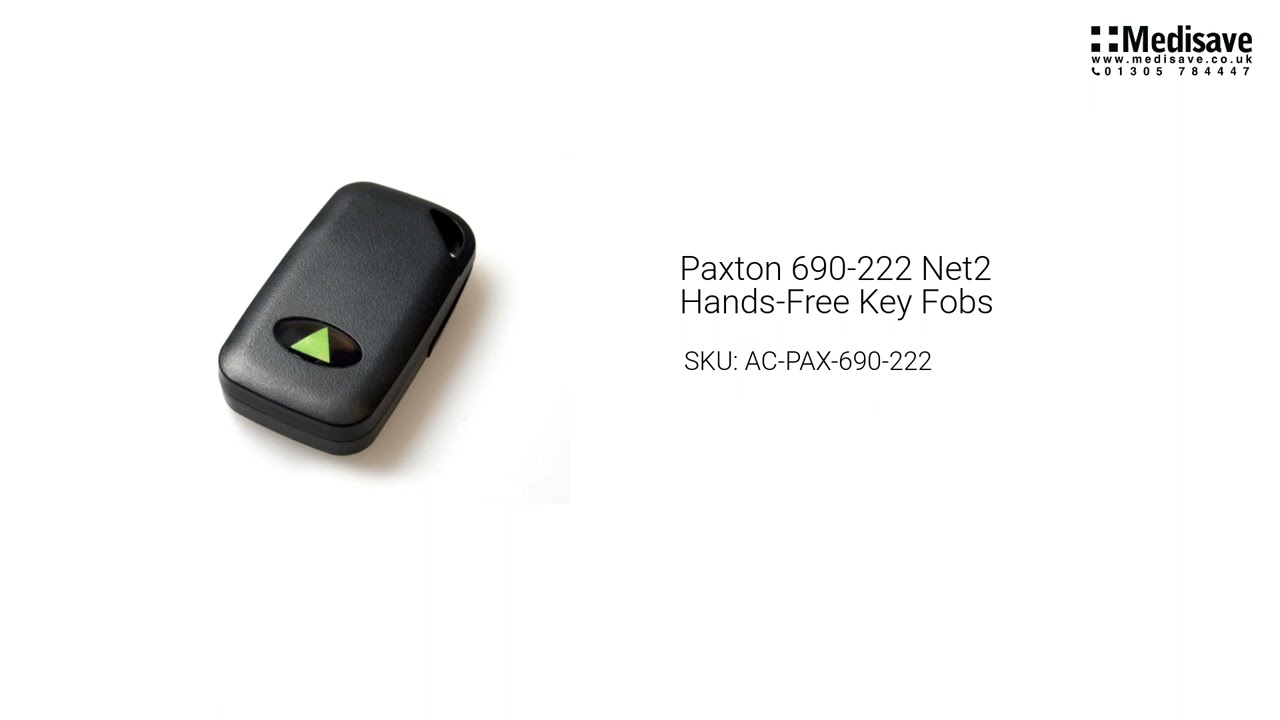 Paxton 690 222 Net2 Hands Free Key Fobs AC PAX 690 222